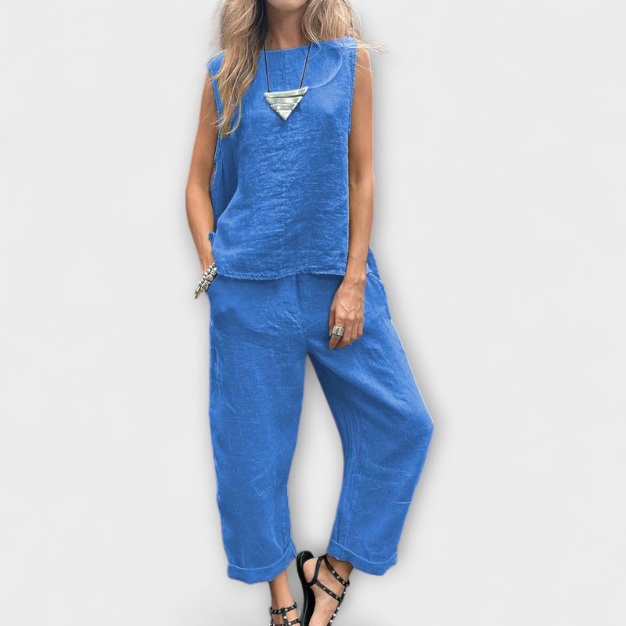 Jennifer - Opustena Kombinacija Pamuka i Lino