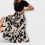 Luna - Ljetna haljina s cvjetnim uzorkom i okruglim izrezom