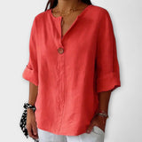 Aurora - Stylish Blouse with V-Neck