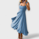 Elegantna haljina bez rukava