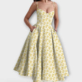 Mélie – Lagan ljetni haljina s korzet detaljem