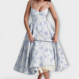 Mélie – Lagan ljetni haljina s korzet detaljem