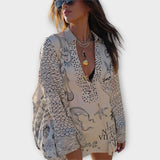 Liv - Satinasti set s resicama i kratkim hlačama