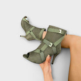 Elegantne sandale s potpeticom i otvorenim prstima