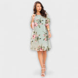 Aurora - Elegantna Chiffon haljina