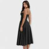 Rosalie - Uređena bezrukavna korzet haljina