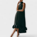 Emilia - Elegantna haljina s volanima