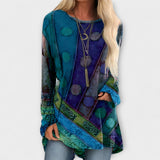 Stylish ženska bluzica s etničkim uzorkom