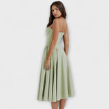 Rosalie - Uređena bezrukavna korzet haljina