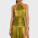 Emma - Halter haljina s otvorenim leđima