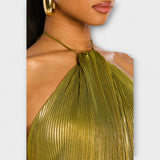 Emma - Halter haljina s otvorenim leđima