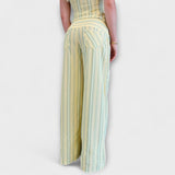 Anastazija - Klasični prugasti komplet hlača