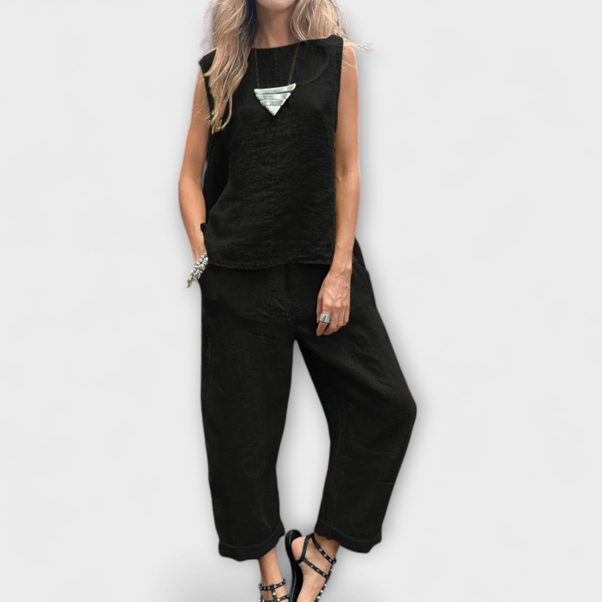 Jennifer - Opustena Kombinacija Pamuka i Lino