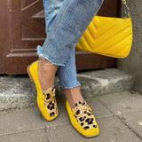 Tenisice Sonia s uzorkom životinja i dekorativnom kopčom