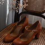 Caella™ | Elegantne sandale s trakama i blok potpeticom, savršene za svaku priliku