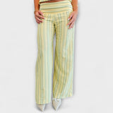 Anastazija - Klasični prugasti komplet hlača