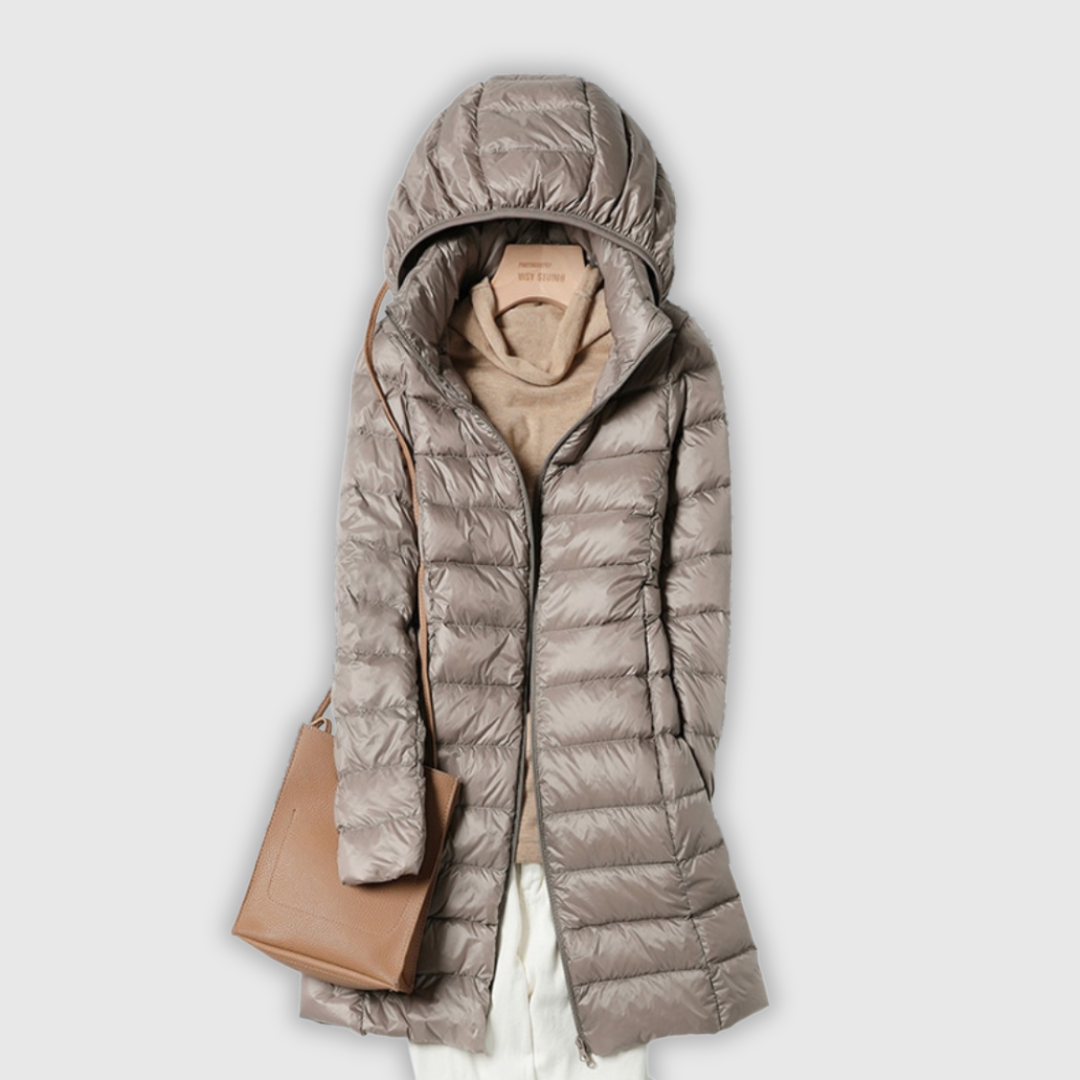 Elona | Ultralačka jakna s perjem