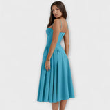 Rosalie - Uređena bezrukavna korzet haljina