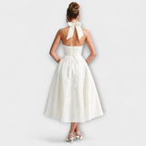 Catalina - Romantična Midi Haljina