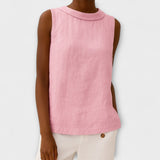 Brianna - Elegantni bezrukavni top