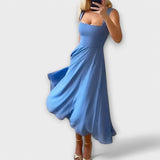 Elegantna haljina bez rukava