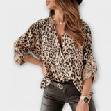 Moderna bluza s uzorkom leoparda