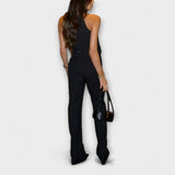 Lipanj - Crisscross Halter Neck Top