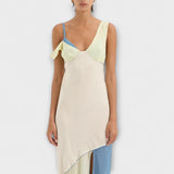 Aurora - Thames Midi Haljina s Detaljem Splice