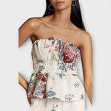 Indigo - Ljetni cvjetni uzorak set