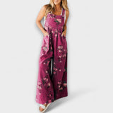 Mirona - Opušteni kroj traper kombinezon