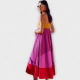 Kombinacija boja haljina s naramenicama