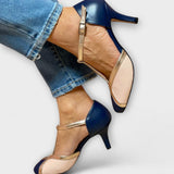 Alessia – Dvobojna T-strap elegancija