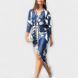 Cleo – Dolman-midi haljina s brazilskim uzorkom