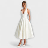 Catalina - Romantična Midi Haljina