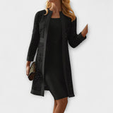 Runa - Elegantna Dvodijelna Čipkasta Haljina