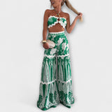 Zella - Cassie Ric Rac Trim Halter Prsten Set