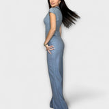 Ivy - Elegantna V-izrez majica i hlače