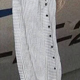 Rea - Opustene prugaste hlače za slobodno vrijeme