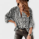 Moderna bluza s uzorkom leoparda
