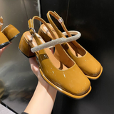 Celandra - Mary Janes s šljokicama i blok petom