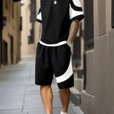 Dvo dijelni stilizirani outfit set za muškarce