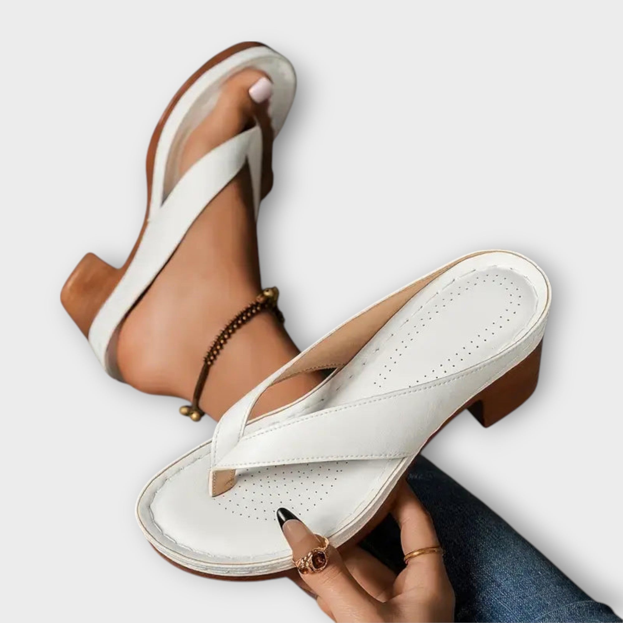 Emily - Ortopedske Hakken Slipper