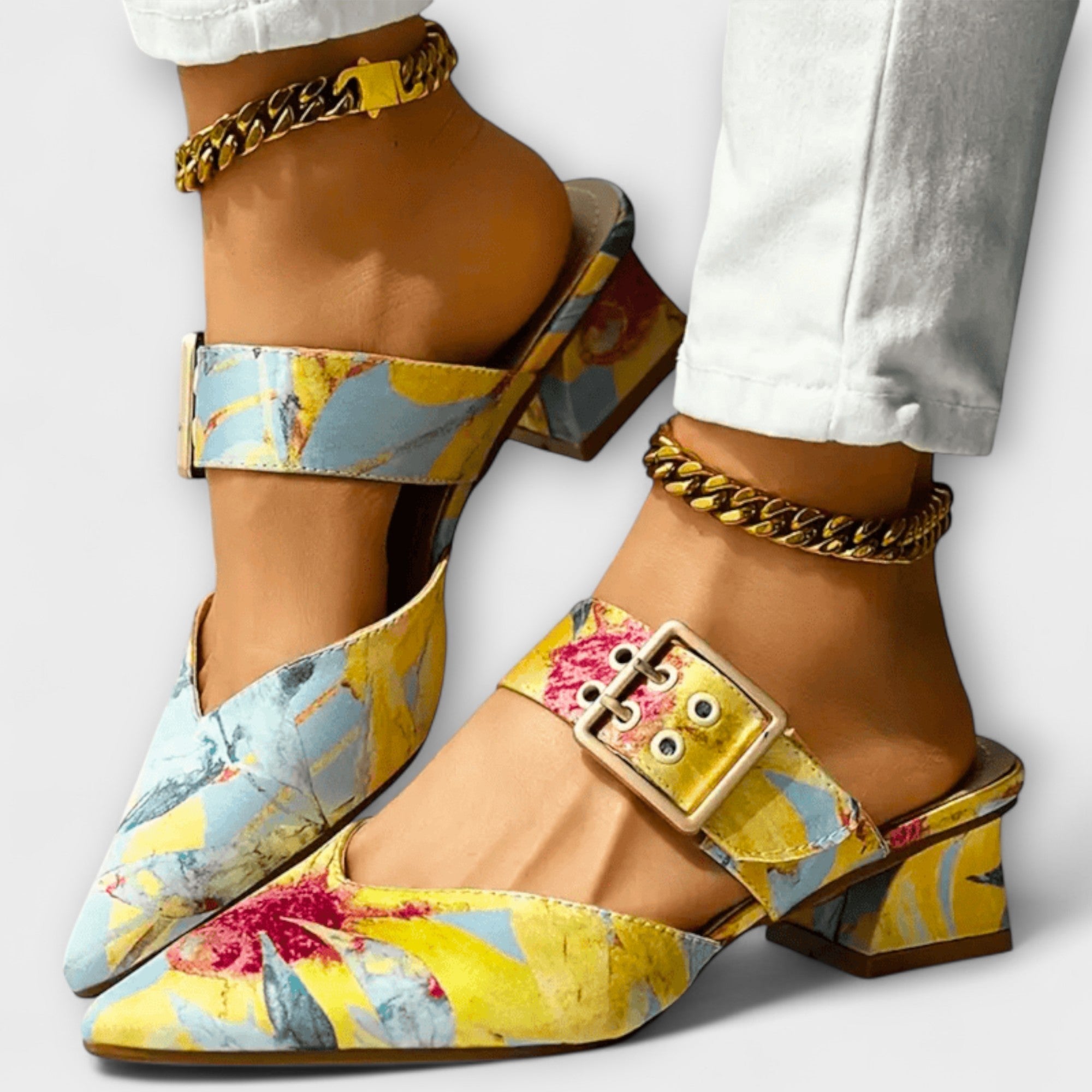 Eleanor - Udobne ortopedske ženske cipele s potpeticom