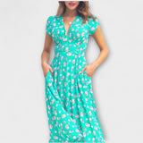 Fienna - Midi haljina s gumbima