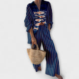 Zairine - Set s Koi uzorkom u plavoj boji