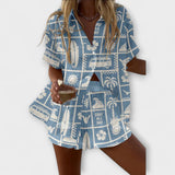 Trenara – Prozračan izgled s printom karavana