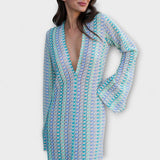 Elina – Maksikabast s V-izrezom i odmorom