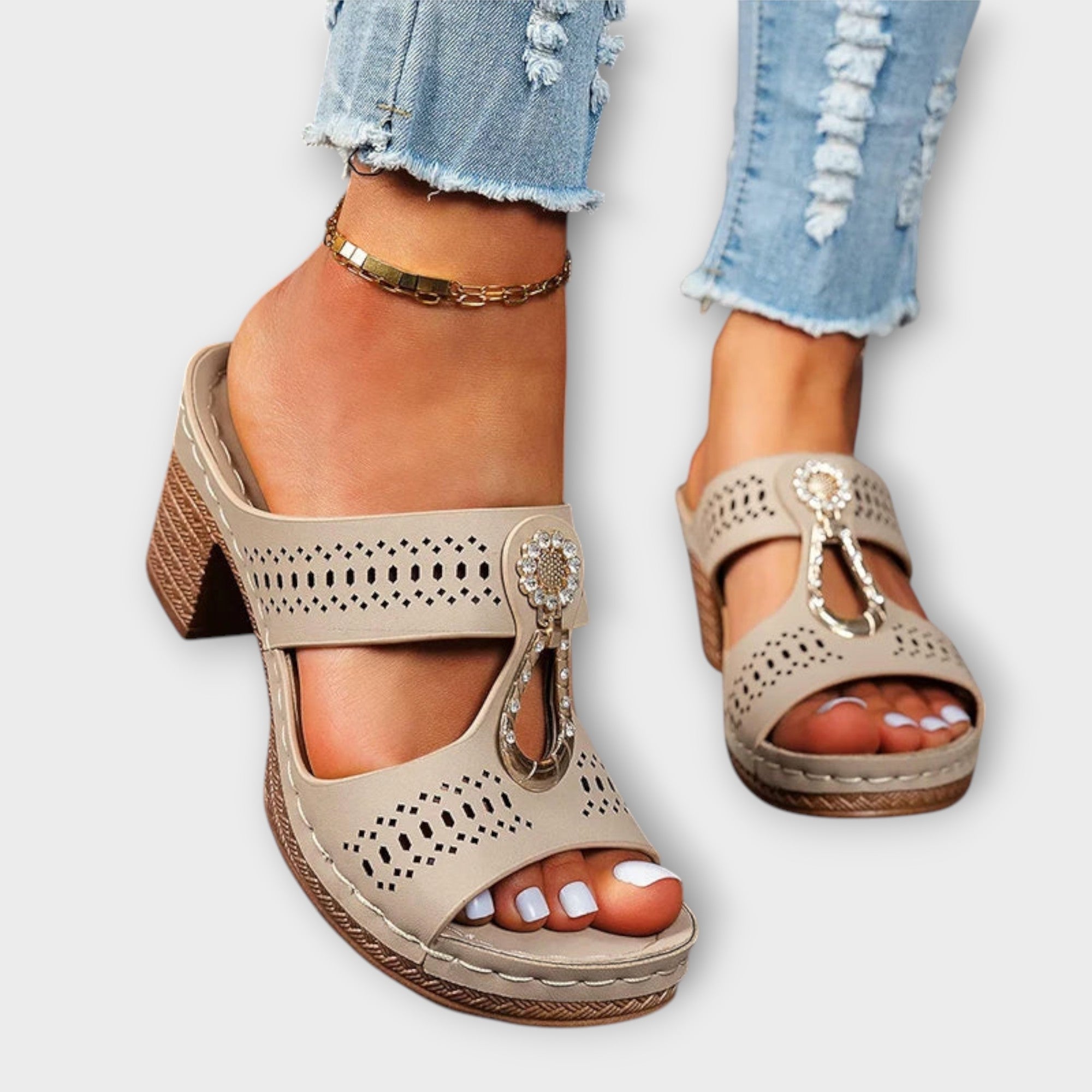 Aurora - Stilizirane i Udobne Ortopedske Sandale