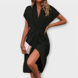 Serena - Midi-haljina na preklop