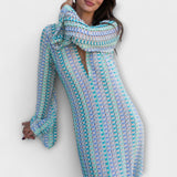 Elina – Maksikabast s V-izrezom i odmorom